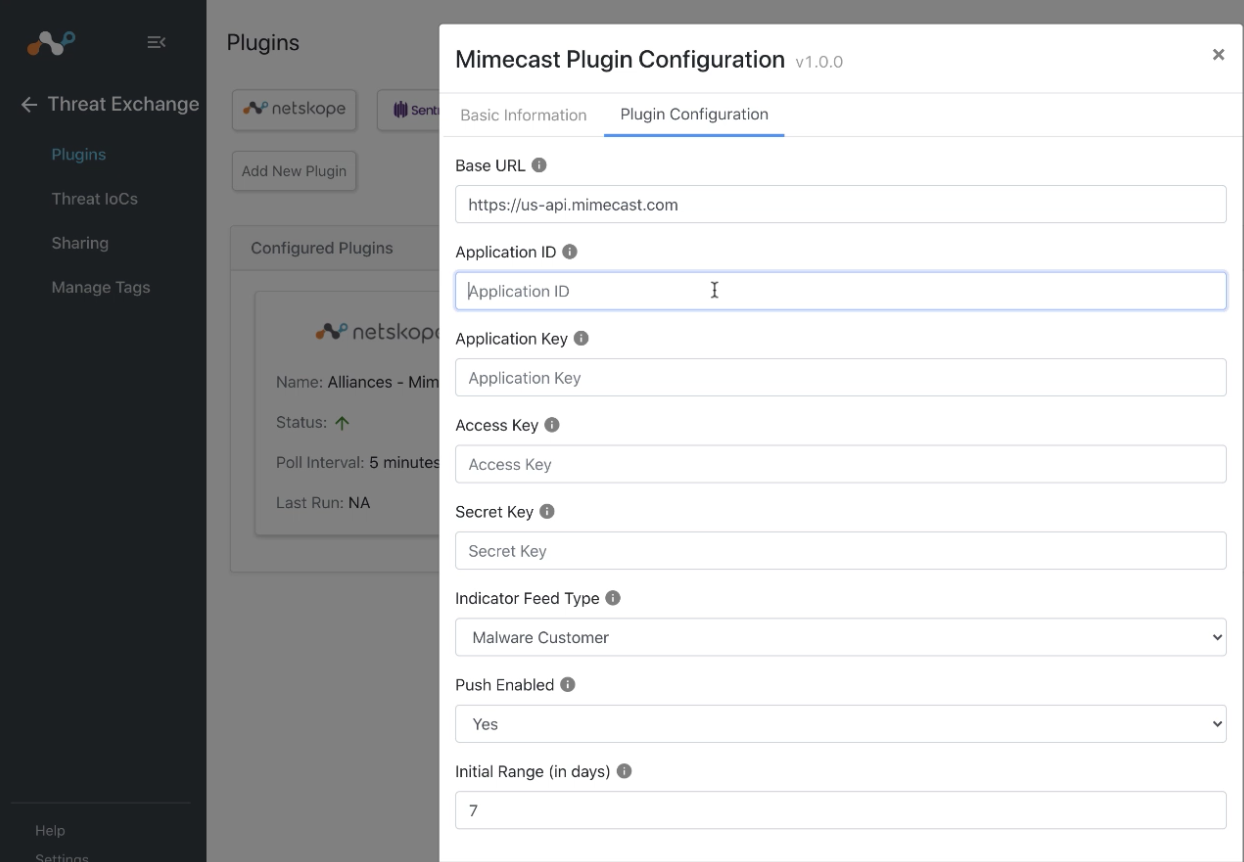 Netskope CTE Plugin Configuration